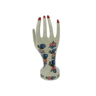 Biżuteria - akcesoria - Ceramiczny stojak na biżuterię Ceramika Bolesławiec - miniaturka - grafika 1