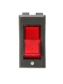 Wyłączniki światła i elektryczne - Tracon Electric Wyłącznik kołyskowy włącz-wyłącz czerwony TES-11 TES-11 - miniaturka - grafika 1