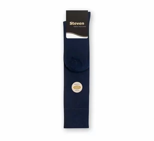PODKOLANÓWKI STEVEN 008 WOOL (kolor czarny, rozmiar 41-43) - Skarpetki męskie - miniaturka - grafika 1
