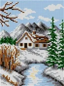 Pasmanteria - Ariadna, kanwa z nadrukiem zima 2003 - miniaturka - grafika 1