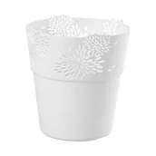 Donice - Osłonka ASTER 14,5 cm biały - miniaturka - grafika 1