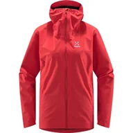 Kurtki damskie - Haglöfs 606219_5LI KORP PROOF kurtka damska POPPY RED, rozmiar XS - miniaturka - grafika 1