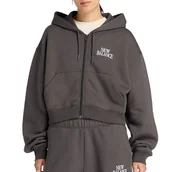 Bluzy sportowe damskie - Bluza damska New Balance WJ61W2EEABR - szara - miniaturka - grafika 1