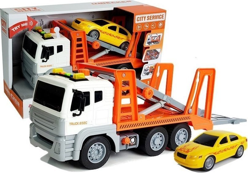 LeanToys Laweta Holownik Pomoc Drogowa Dźwięk Światła 1:12