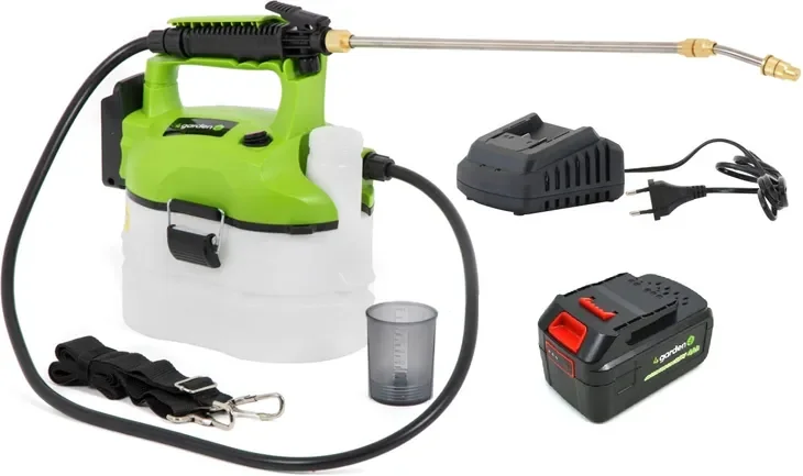 4garden Opryskiwacz Akumulatorowy 3l Ogrodowy 20v Zestaw Z Aku. 4.0ah