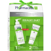 Zestawy kosmetyków damskich - Pharmaceris Zestaw T: Sebo-Moistatic Krem 50ml + Puri-Sebogel Żel myjący 80ml - miniaturka - grafika 1