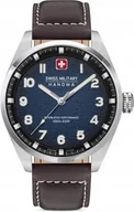 Zegarki męskie - Zegarek męski SWISS MILITARY SMWGA0001502 niebieski klasyczny - miniaturka - grafika 1