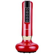 Masażery - Humanas Masażer antycellulitowy DermaSmooth Czerwony - miniaturka - grafika 1