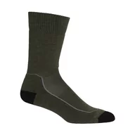 Skarpetki męskie - Męskie skarpety trekkingowe Icebreaker Hike+ Medium Crew loden/black - 47-49 - miniaturka - grafika 1