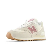 Trampki damskie - New Balance Damskie trampki 574 V2 All Day, Len/palisander, 40 EU - miniaturka - grafika 1