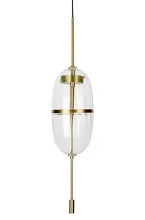 KingHome Lampa wisząca Chaplin 200 - mosiądz MD12001-1T-200 - Lampy sufitowe - miniaturka - grafika 1