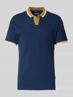 Koszulki męskie - Koszulka polo o kroju regular fit z dekoltem w serek model ‘Evo’ - miniaturka - grafika 1