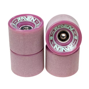 Kółka do longboardu deskorolki RAVEN Cascada Violet 4szt 65mm 78A - Akcesoria do skatingu - miniaturka - grafika 1