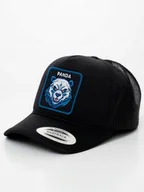 Czapki i chusty sportowe męskie - Czapka Z Daszkiem Trucker Czarna z Pandą MyStars Panda DAMSKA MĘSKA UNI - miniaturka - grafika 1