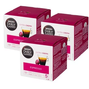 Nescafe NESTLÉ Kapsułki Dolce Gusto Espresso 3x16 sztuk 7823-uniw - Kawa w kapsułkach i saszetkach - miniaturka - grafika 1