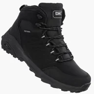 Buty trekkingowe męskie - Buty Trekkingowe Męskie DK Czarne Ocieplane EXEC Czarny 42 - miniaturka - grafika 1