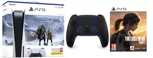 Sony PlayStation 5 + God of War Ragnarok + The Last of Us + dodatkowy pad czarny - Konsole Playstation - miniaturka - grafika 1