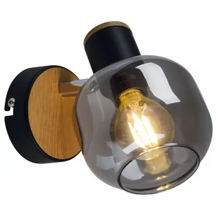 Nave Lampa ścienna 1350022 dymione szkło 1-punktowa - Lampy ścienne - miniaturka - grafika 1