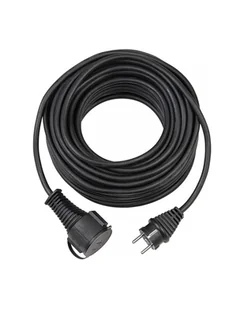 Brennenstuhl Super-Solid przedłużaczIP44 10m black - Listwy zasilające - miniaturka - grafika 1