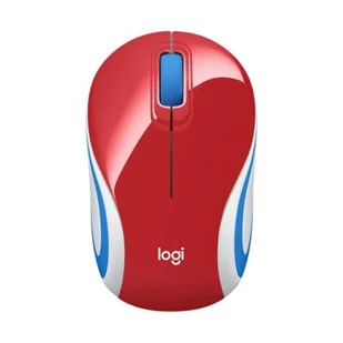 Logitech M187 czerwona (910-002732) - Myszki - miniaturka - grafika 1