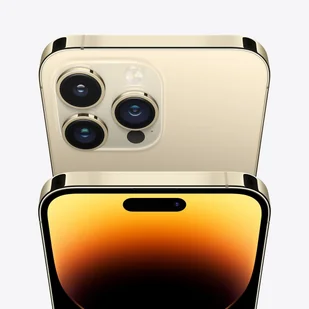 Apple iPhone 14 Pro Max 128GB Złoty - Telefony komórkowe - miniaturka - grafika 5