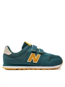 Buty dla dziewczynek - New Balance Sneakersy GV500FSG Niebieski - miniaturka - grafika 1