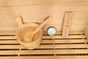 Sauna fińska TG2 White z piecem - Sauny - miniaturka - grafika 6