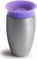Akcesoria do karmienia - Munchkin MUNCHKIN nerūdijančio plieno puodelis, Miracle 360, 12mėn+, violetinis, 296ml, 05190901 - miniaturka - grafika 1