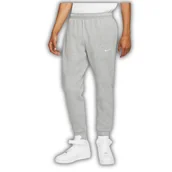 Dresy męskie - MĘSKIE SPODNIE DRESOWE NIKE FLEECE SWOOSH SZARE JOGGER ROZMIAR XS WYGODNE - miniaturka - grafika 1