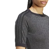 Sukienki - Sukienka damska adidas ADICOLOR HOLIDAY GLITTER szara JW2621 - miniaturka - grafika 1