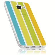 Etui i futerały do telefonów - mumbi etui na telefon komórkowy kompatybilne z Samsung Galaxy A3 2016, edycja lato, żółte - miniaturka - grafika 1