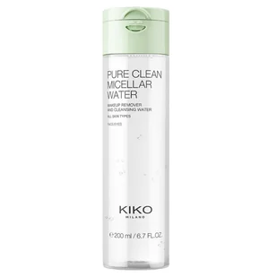 KIKO Milano Pure Clean Micellar Water woda micelarna do demakijażu 200ml - Płyny micelarne - miniaturka - grafika 1