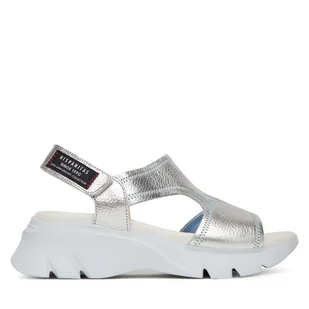 Sandały Hispanitas Dakar HV254010 Srebrny - Sandały damskie - miniaturka - grafika 1