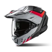 Kaski motocyklowe - Kask Adventure HJC i80 Imes Pomarańczowy/Czarny/SzaryL - miniaturka - grafika 1