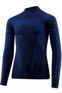 Odzież sportowa dziecięca - Bluza termoaktywna dziecięca Junior Brubeck Thermo LS1612J granatowy/niebieski - miniaturka - grafika 1