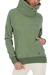 Alife and Kickin damska bluza fioletowa A bluza damska sweter ze stójką sweter XS-XXL, Dust Melange, XL, Dust Melange - Swetry damskie - miniaturka - grafika 1