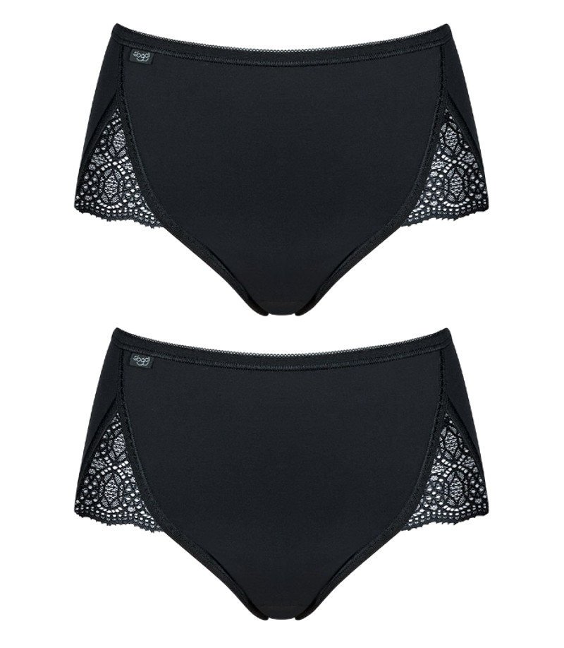 Sloggi, 2 x Majtki damskie sloggi Pure Sense Luxe Maxi C2P, rozmiar 38