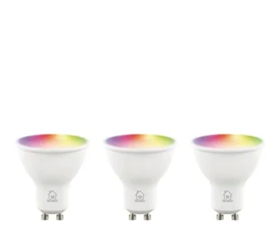 Deltaco SMART H LED lamp 3pack GU10 WiFI 2.4GHz 5W 470lm Dim - Systemy inteligentnych domów - miniaturka - grafika 1