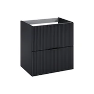 Szafki łazienkowe - Szafka pod umywalkę Nabel 60x45.2x63.5 cm czarny mat Roca - miniaturka - grafika 1