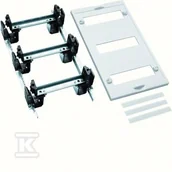 Rozdzielnie elektryczne - Hager polo univers N Blok dla aparatów modułowych montowanych poziomo 3x10M 450x250mm UD31B3 UD31B3 - miniaturka - grafika 1