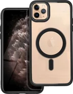 Etui i futerały do telefonów - OEM Futerał COLOR EDGE MAG COVER kompatybilny z MagSafe do IPHONE 11 Pro Max czarny - miniaturka - grafika 1