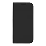 Etui i futerały do telefonów - Etui Dux Ducis Skin Pro na iPhone 16 Pro z klapką i miejscem na kartę - czarne - miniaturka - grafika 1