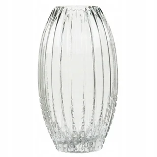 WAZON SZKLANY RETRO na bukiety aranżacje kwiatowe PRZEZROCZYSTY wys. 28cm - Wazony i flakony WAZON SZKLANY RETRO na bukiety aranżacje kwiatowe PRZEZROCZYSTY wys. 28cm - Wazony i flakony - miniaturka - grafika 1