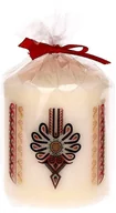 Świece - Świeczka folk, Podhale parzenica - miniaturka - grafika 1
