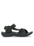 Sandały męskie - Jack Wolfskin Sandały Lakewood Ride Sandal M 4019021 Khaki - miniaturka - grafika 1