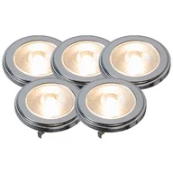 Żarówki LED - LUEDD Zestaw 5 ściemnialnych żarówek LED G53 AR111 9W 650lm 3000K - miniaturka - grafika 1