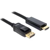 Kable komputerowe i do monitorów - Delock 3m Kabel DisplayPort - HDMI - miniaturka - grafika 1