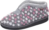 Kapcie damskie - Manitu Damskie kapcie domowe, szary - jasnoszary - 35 EU - miniaturka - grafika 1