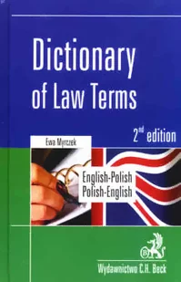 Dictionary of Law Terms English-Polish Polish-English - Książki do nauki języka angielskiego - miniaturka - grafika 1