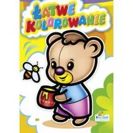 Kolorowanki, wyklejanki - Kolorowanka. Łatwe kolorowanie Miś 850 - miniaturka - grafika 1